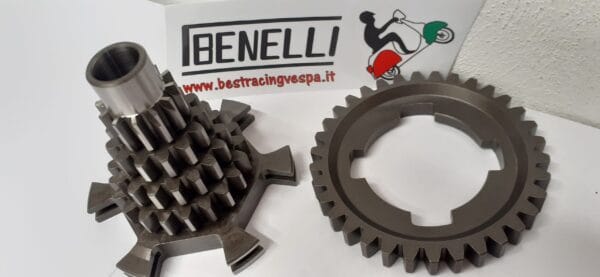 BENELLI kit Cluster-Ingranaggio Sport per PX con 3-4 extra corta