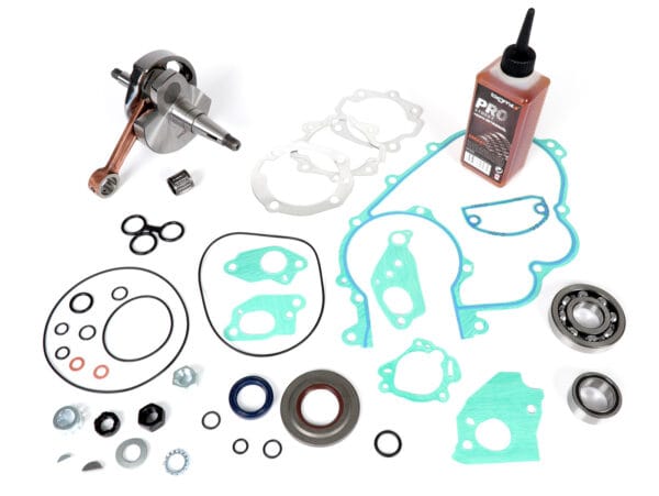 BGM030801RL - BGM PRO Touring Kit albero motore 57mm corsa per Vespa PX200 - paraolio lato frizione metallo