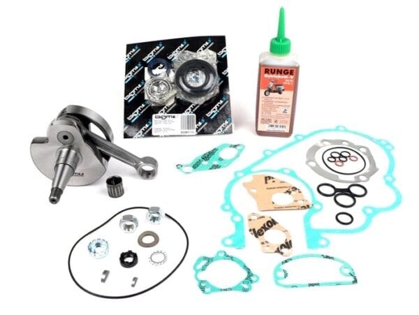 BGM030801RT - BGM PRO Touring Kit albero motore 57mm corsa per Vespa PX200 - paraolio lato frizione gomma