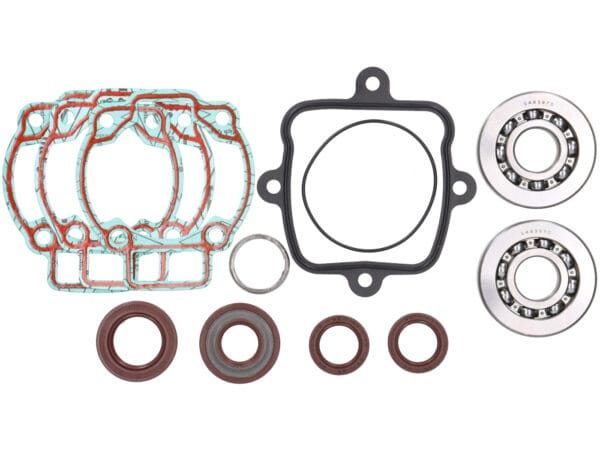 BGM1181 - BGM PRO FKM/Viton® Kit revisione motore (E10/resistente all'etanolo) - Vespa 125cc/150cc 3 travasi- Piaggio 125-180 ccm AC/LC 2-Takt - Aprilia SR125, Gilera Runner FX/FXR 125-180, Italjet Dragster 125-180, Piaggio SKR125, SKR150, TPH125, Skipper125