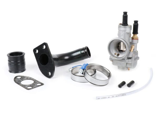 BGM2580KT2 - BGM PRO Kit collettore aspirazione con carburatore Ø24mm Polini CP23 - Vespa GS150 (VS2-VS5), GS2 (VD1TS), GS3 (VD2TS)