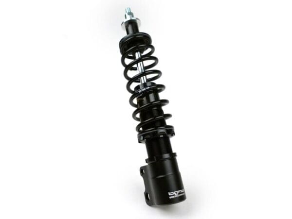 BGM7741B - Front shock absorber -BGM PRO SC/F1 SPORT, 240mm- Vespa PX80, PX125, PX150, PX200, T5 125cc - black