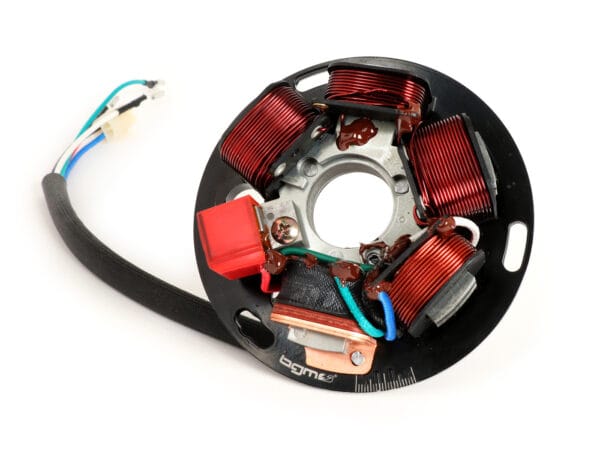 BGM8025N - BGM PRO Accensione statore HP V2.5 silicone Vespa PX Arcobaleno (anche per la custodia del motore con Elestart) 5 cavi