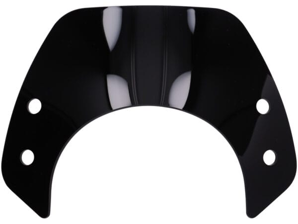 MN2523MN - MOTO NOSTRA Parabrezza senza supporto, l=293mm, h=101mm - Vespa GTS, GTS Super, GTS 125-300ccm (2023-) - nero fumé