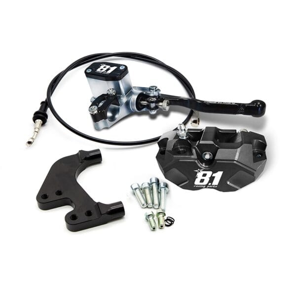 BRK148 - Kit freno ant. comp. 8.1 con MC-11 + pinza Hurricane per JogR/Aerox/Nitro, forcelle Paioli F33 e Stage6 R/T