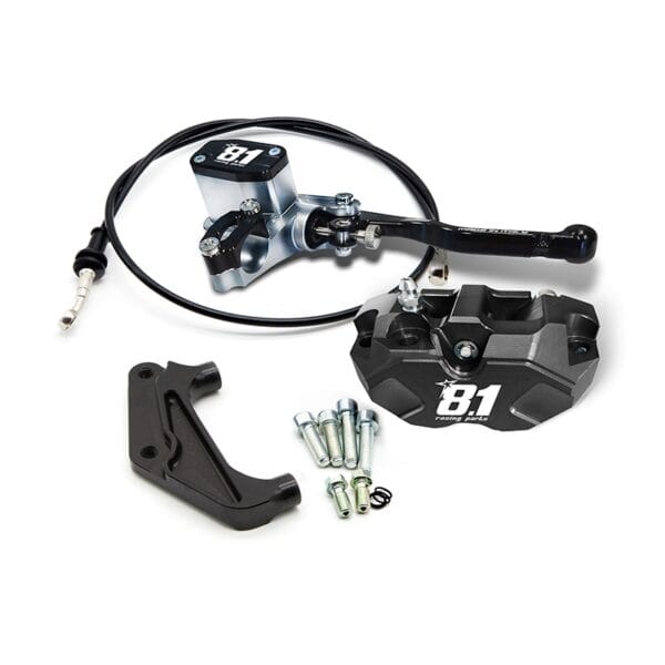 BRK150 - Kit freno anteriore completo 8.1 con MC-11 + pinza Hurricane per Gilera Runner 125-180cc 2T