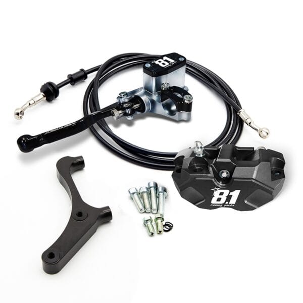 BRK142 - Kit freno post. comp. 8.1 con MC-11 + pinza Hurricane per Runner 125-180cc 2T