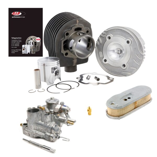 1080100h - Kit tuning SIP 125 cc ROAD "Legal" per Vespa P80X/​PX80 E/​Lusso