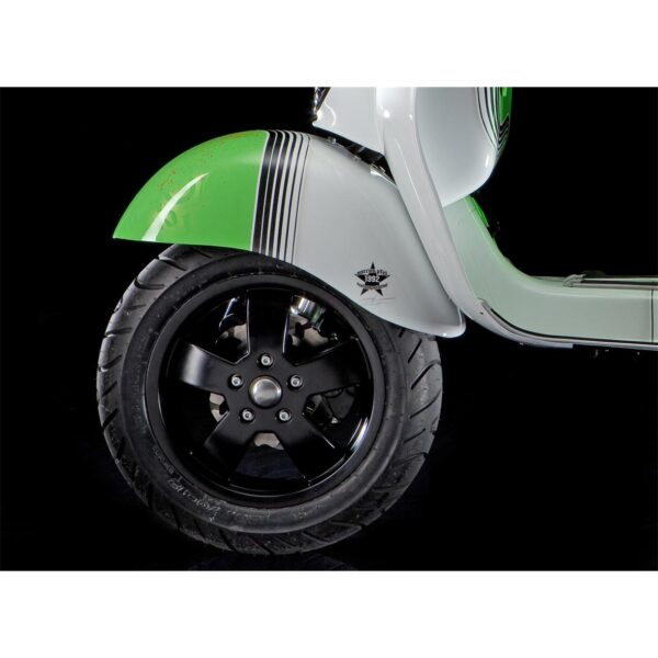 13347500 - Modifica Forcella SIP, per adattamento su cerchione 12"/freno a disco per Vespa 125 VNA/​VNB/​150 VBA/​VBB