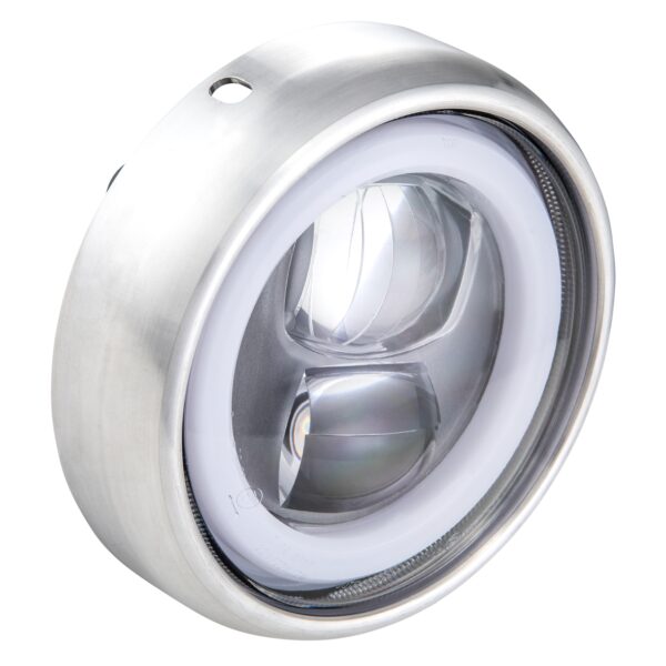 57557s00 - Fanale SIP PERFORMANCE LED rotondo Ø 115 mm per Vespa 125 VNB3-6/​150 VBA/​VBB/​VGLA-B/​GS VS5/​160 GS