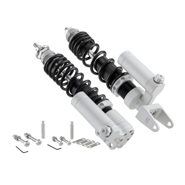 76001psm - Kit ammortizzatore SIP PERFORMANCE 2.0 RACE anteriore & posteriore per Vespa P80-150X/​P200E/​PX80-200E/​Lusso/​'98/​MY/​'11/​T5